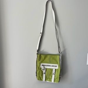 TIGNANELLO LIME GREEN PURSE